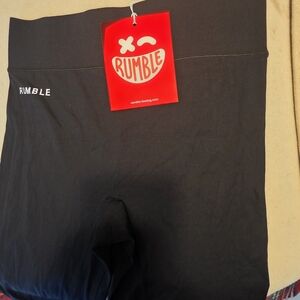 NWT All Access x Rumble Center Stage Leggings High Rise Black Size Large